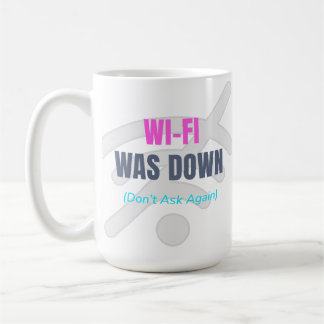 Mug Le Wi-Fi était inaccessible (ne plus le demander)