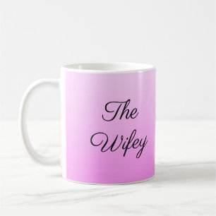 Mug Le Wifey, le Pink Ombre