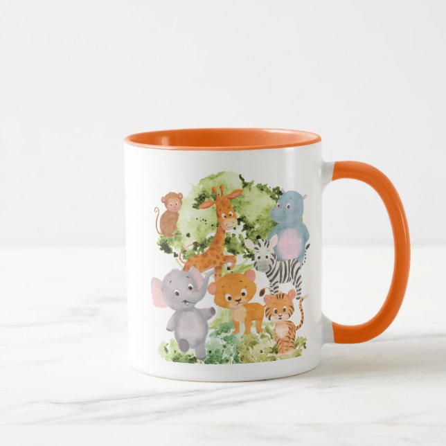 Mug Le zoo : collection de mignons animaux sauvages (Droite)