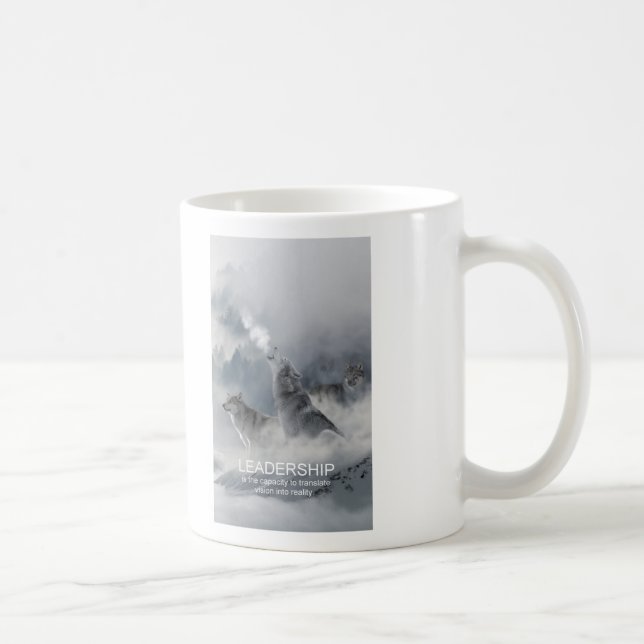 Mug leadership motivation inspiration citation (Droite)