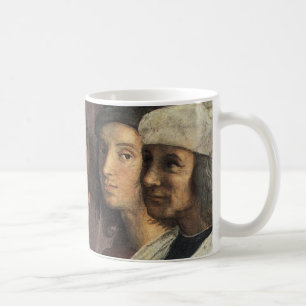 Mug L'École d'Athènes de Raphaël, Renaissance vintage