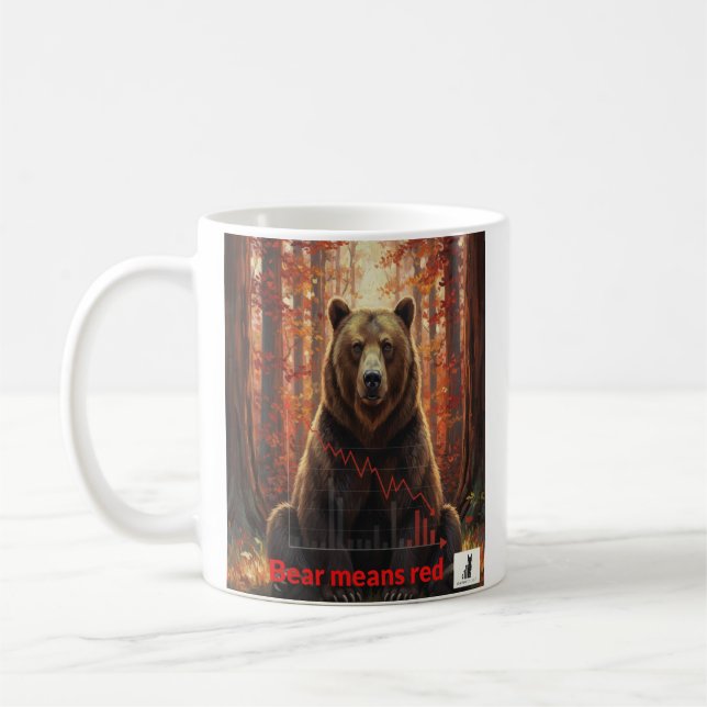 Mug Leçon 2 : Ours signifie rouge (Gauche)