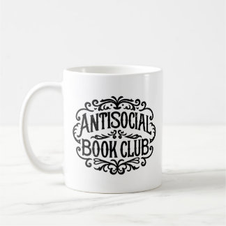 Mug Lecteur introverti de club de lecture antisocial