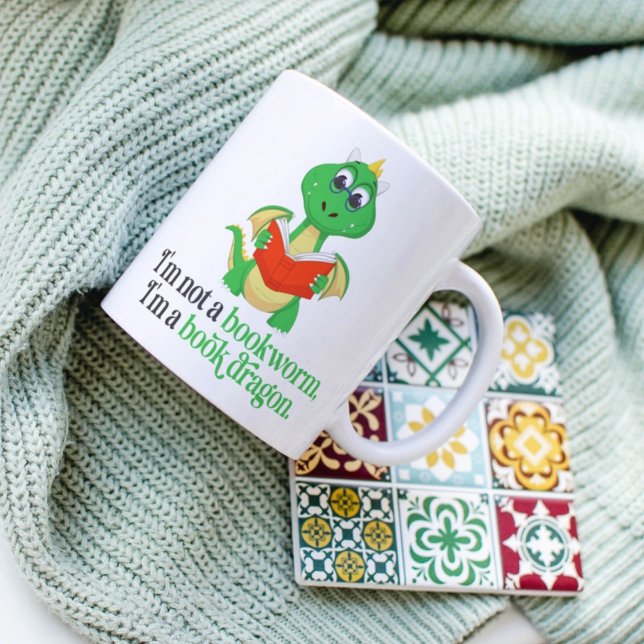 Mug Lecture amusante du livre - ver de livre (Créateur téléchargé)
