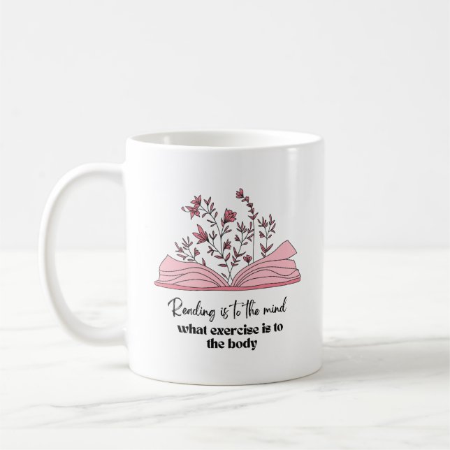 MUG LECTURE DE LIVRES (Gauche)