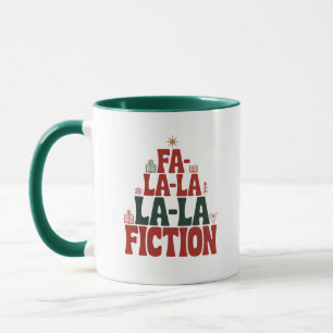 Mug Lecture de vacances de fiction Fa-la-la