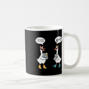 Mug Lecture drôle 67 Six Sept Mème Oie Professeur Livr