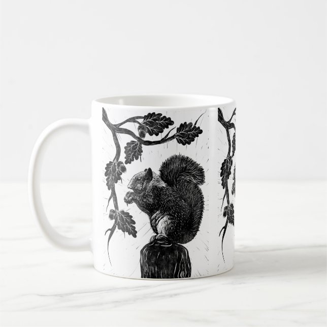 Mug L'écureuil et le gland (Gauche)