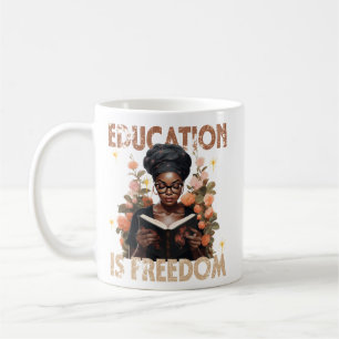 Mug L'éducation est la liberté Livres enseignants Hist
