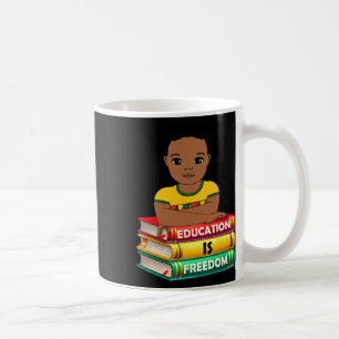 Mug L'éducation est la liberté Mois de l'histoire des