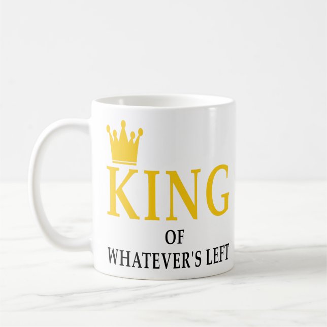 Mug Left Wedding du Roi Of Whatever's couple l'idée de (Gauche)
