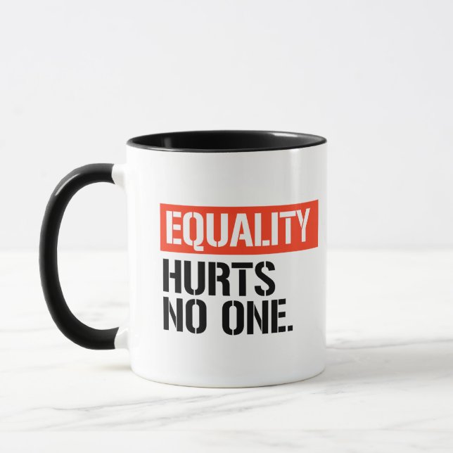 Mug L'égalité ne fait mal à personne (Gauche)