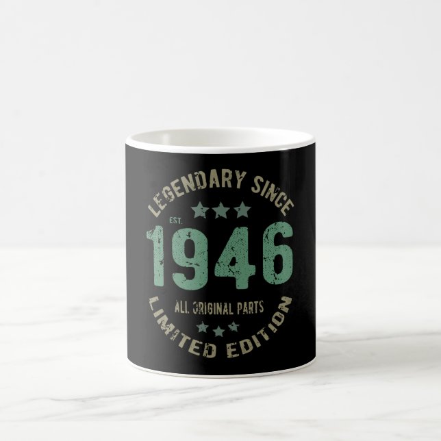Mug Légende Anniversaire de 75 ans 75e anniversaire (Centre)