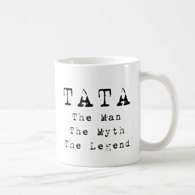 Mug Légende de mythe d'homme de Tata (Droite)