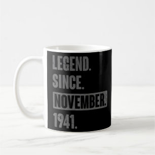 Mug Légende depuis novembre 1941 81 ans 81e anniversai