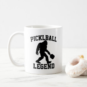 Mug Légende drôle de Bigfoot Pickleball