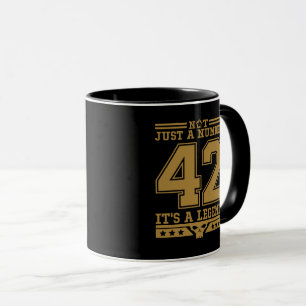Mug Légende du numéro 42