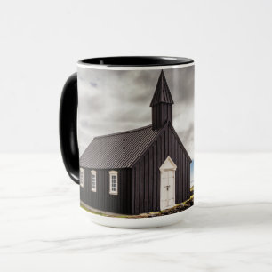 Mug L'Église Noire De Budir, Islande