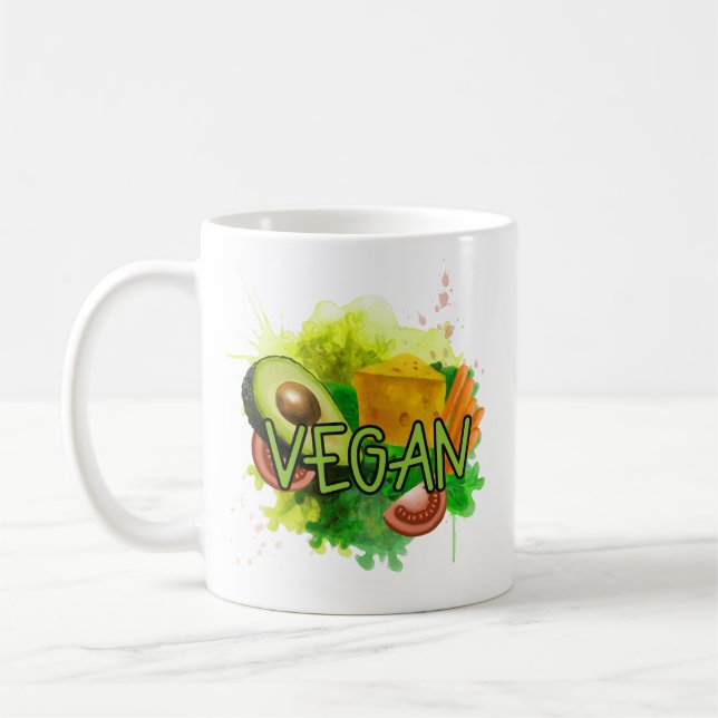 Mug Légume végétalien (Gauche)
