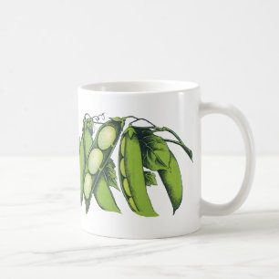 Mug Légumes Anciens; Haricots de Lima, Aliments de Fer