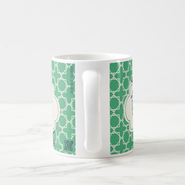 Mug L'El Salvador, effiloche inche et perfore (Poignée)
