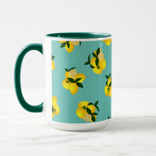Mug Lemon Chic Aqua