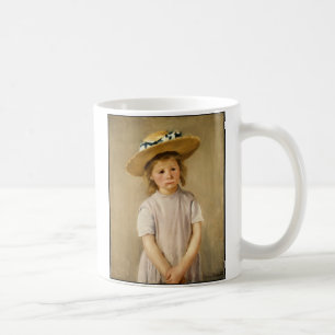 Mug L'enfant de Cassatt en Casquette paille - avec un 