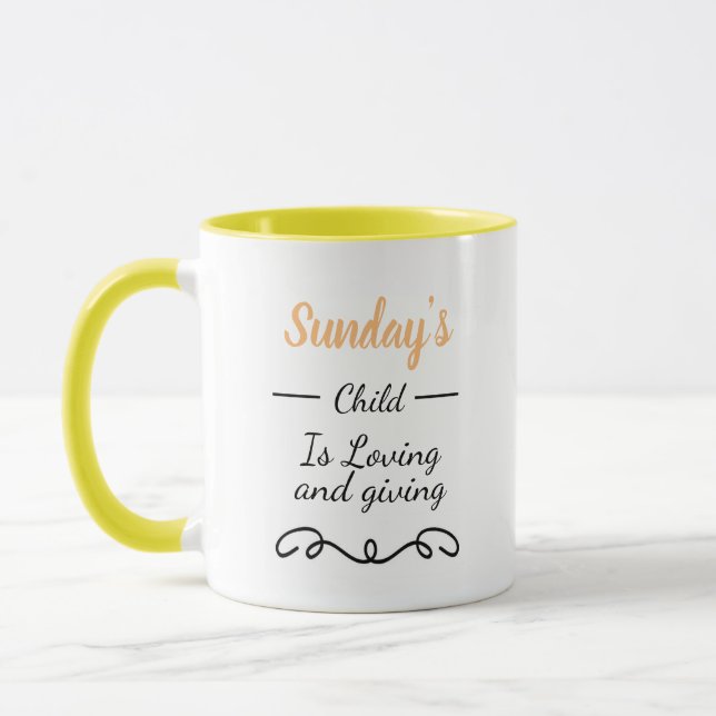Mug - L'enfant de dimanche (Gauche)