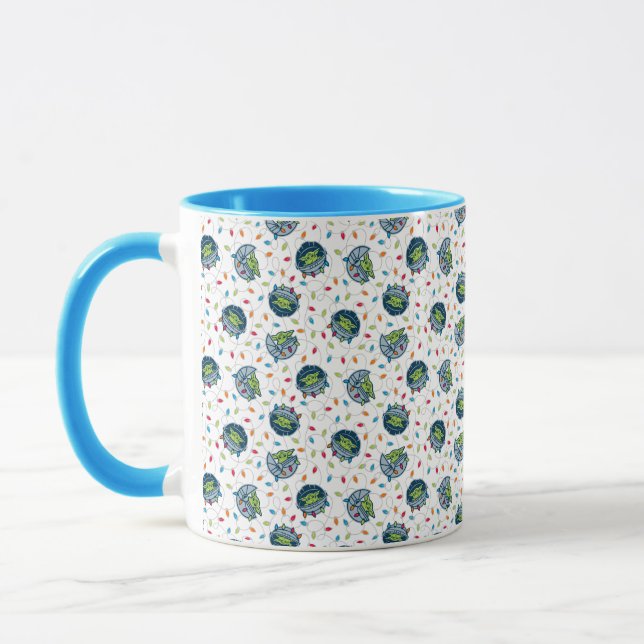Mug L'enfant | Motif des lumières de Noël (Gauche)