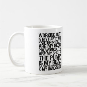 Mug L'Entraînement Est Ma Fête - Gym Motivational