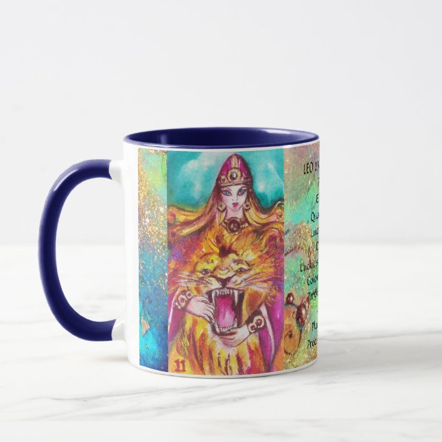 MUG LEO, RENFORCER L'ASTROLOGIE TAROTE ZODIAC ANNIVERS (Gauche)