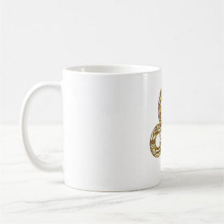 Mug Leo Zodiac - Or tribal
