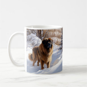 Mug Leonberger Laissez-le neiger Noël