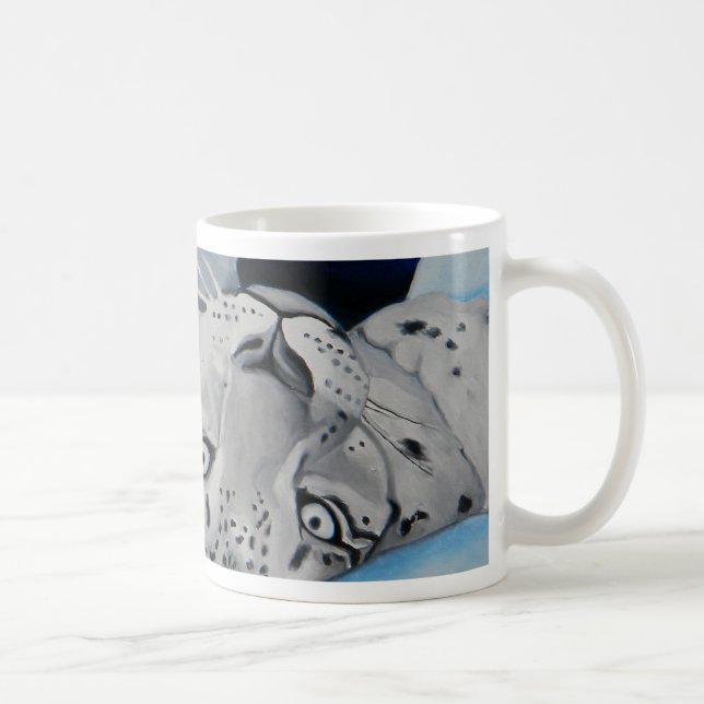 Mug Léopard de neige (Droite)