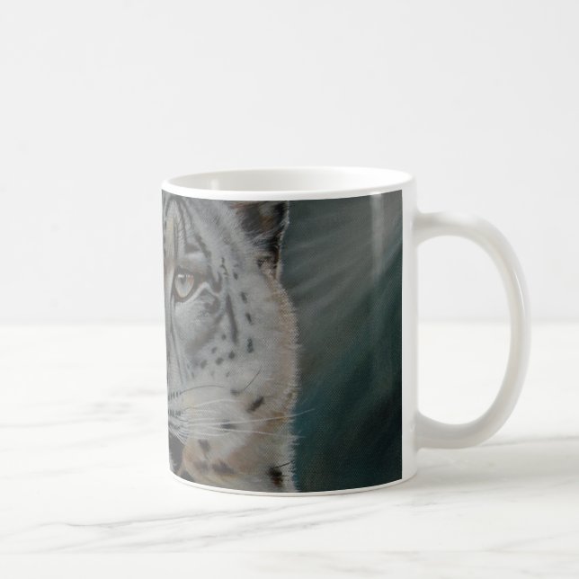 Mug Léopard de neige (Droite)