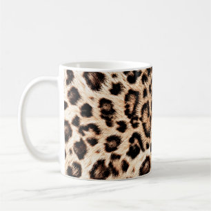 Mug Leopard Design Motif : Wild Elegance.