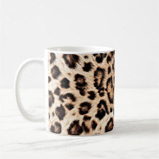 Mug Leopard Design Motif : Wild Elegance.