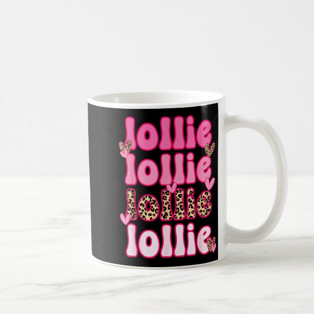 Mug Leopard Groovy Lollie Valentine's Day Women Valent (Droite)