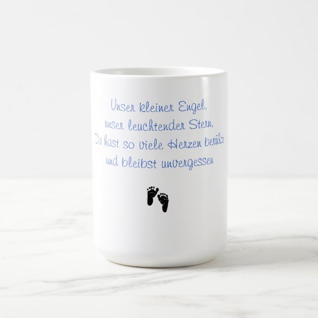 Mug L'Épée de mémoire de notre petit ange (Centre)