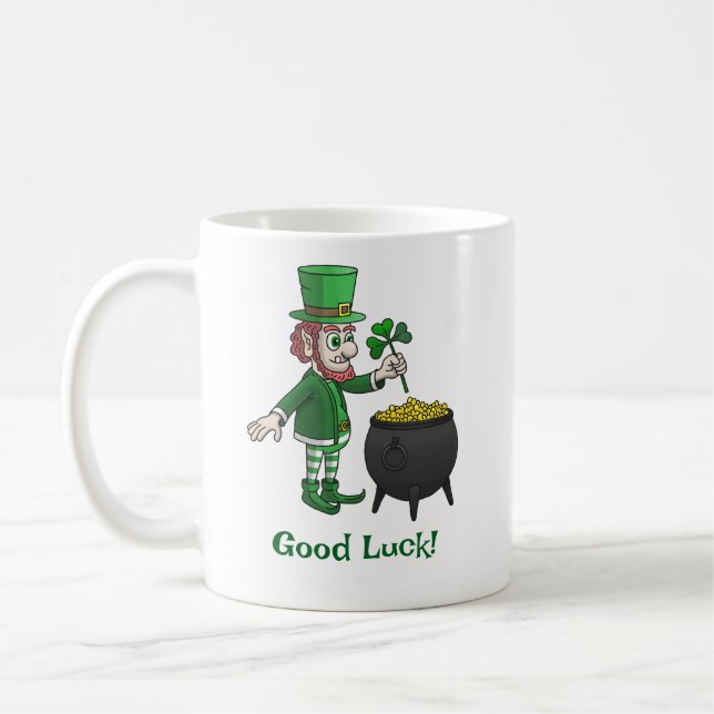Mug Leprechauns Good Luck (Gauche)