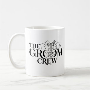 Mug L'équipe du marié Élégante fête de mariage en sm