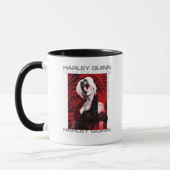 Mug L'équipe du suicide | Harley Quinn Portrait de la  (Gauche)