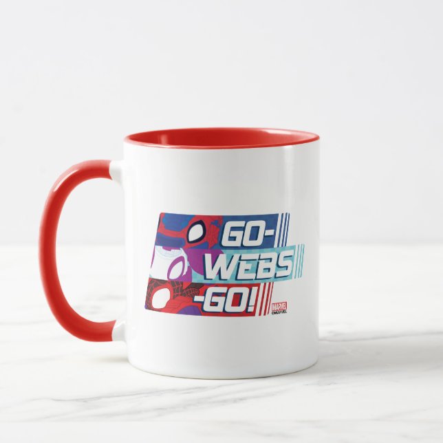 Mug L'équipe Web Racing Go-Webs-Go! (Gauche)