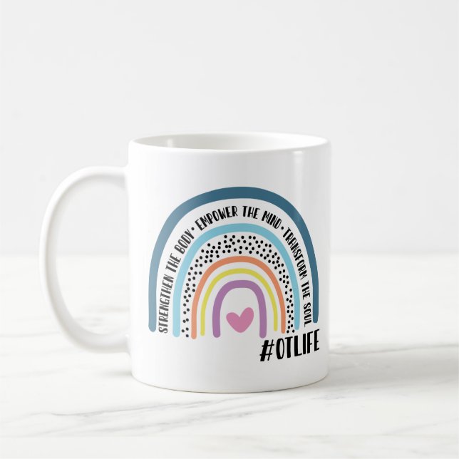 Mug L'ergothérapeute Renforcer L'Autonomie (Gauche)