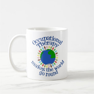Mug L'ergothérapie fait tourner le monde