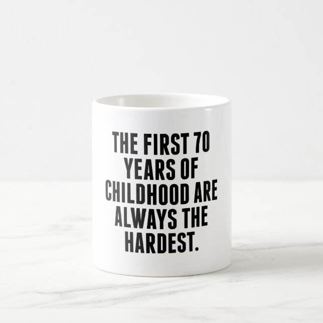 Mug Les 70 premières années de l'enfance (Centre)