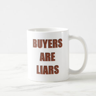 Mug Les acheteurs sont des menteurs