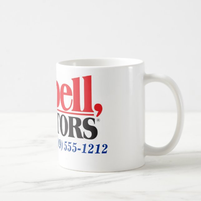 Mug Les agents immobiliers de Tarbell ont personnalisé (Droite)