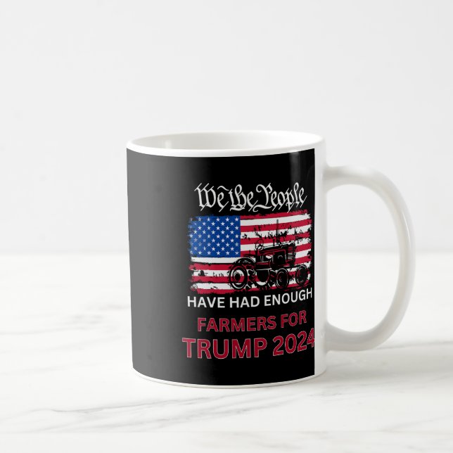 Mug Les Agriculteurs Républicains Pour Trump 2024 Nous (Droite)