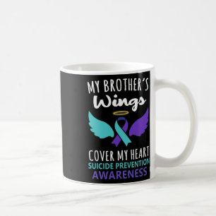 Mug Les ailes de mon frère couvrent la sensibilisation